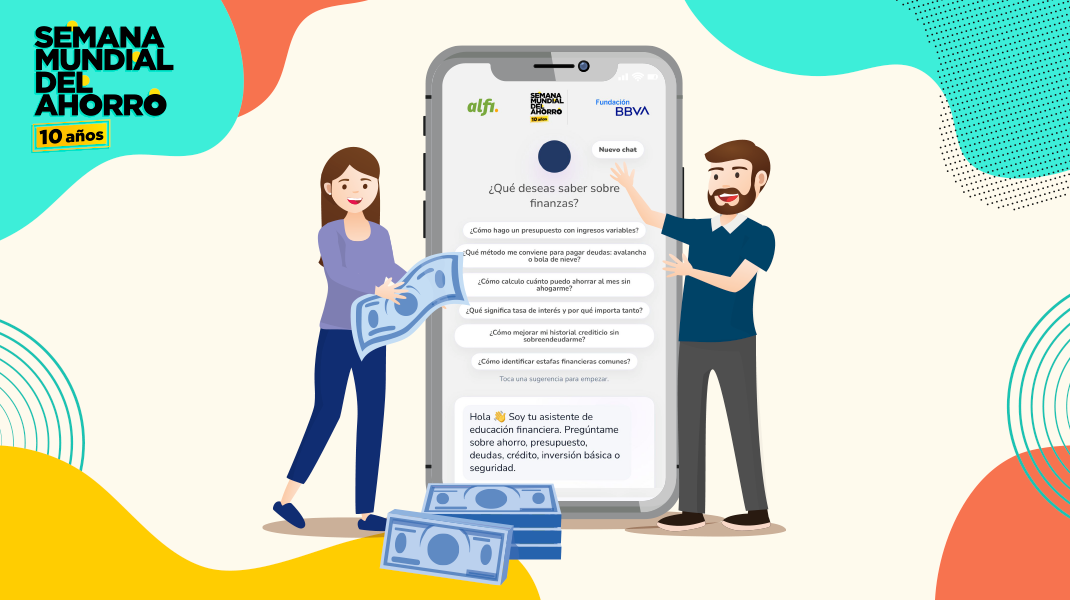 Fundación BBVA y ALFI lanzan asistente de inteligencia artificial para educación financiera en Perú<br />
